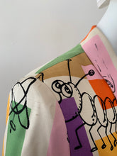 Load image into Gallery viewer, Spring 1994 Runway Todd Oldham &amp; Kenny Scharf blazer
